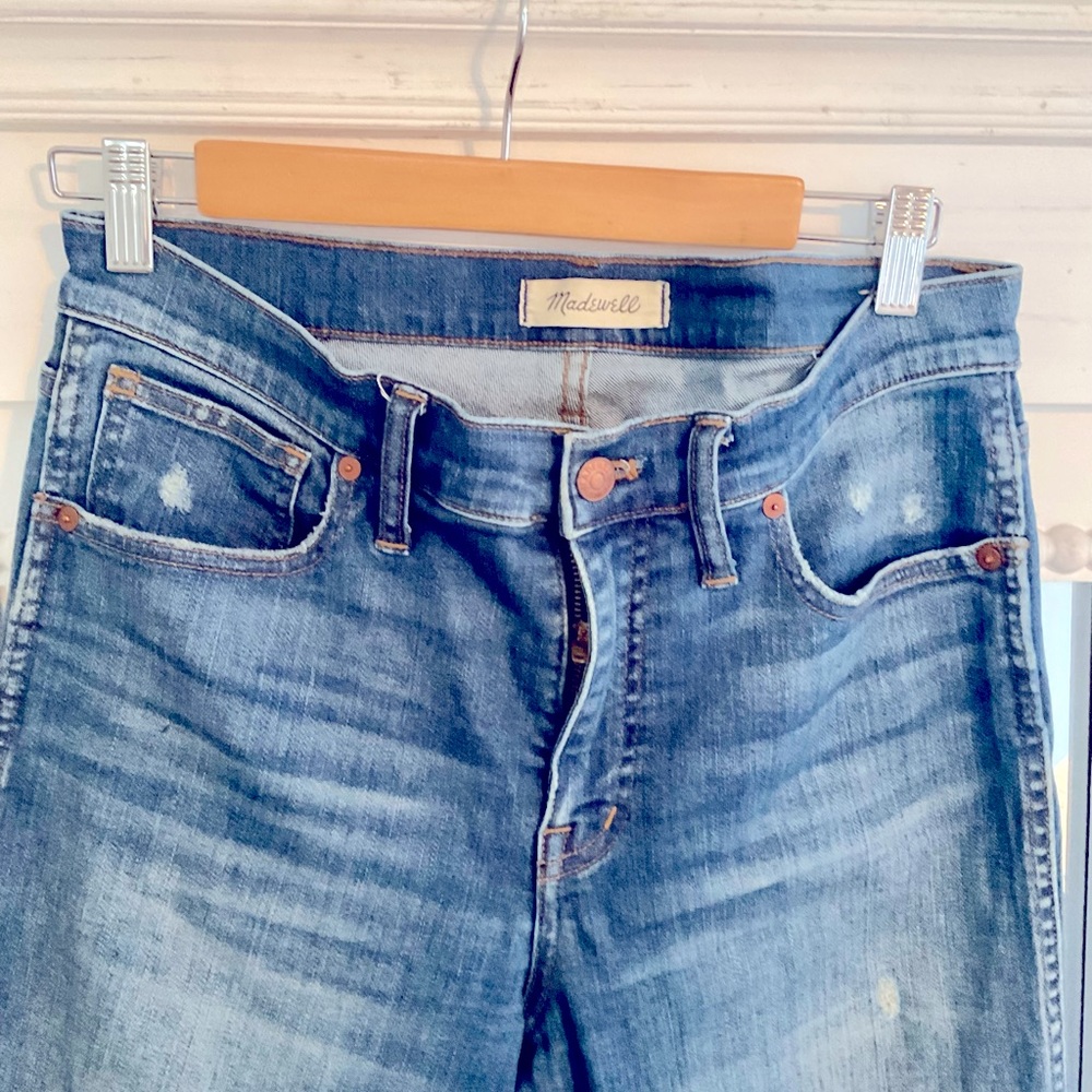 Madewell High Rise Ankle Skinny Jeans